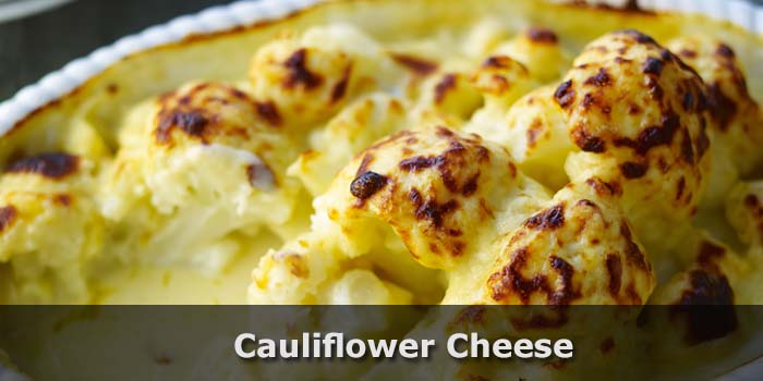 Cauliflower Cheese recepies